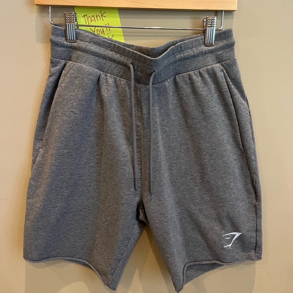 Gymshark Gray Athletic Shorts Elastic Waistband